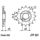Reťazové koliečko JT JTF 521-15 15T, 630